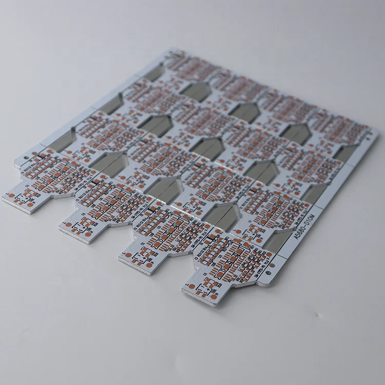 Single Layer MCPCB LED Aluminium Circuit Board Lead Free HASL high quality pcb for led light
