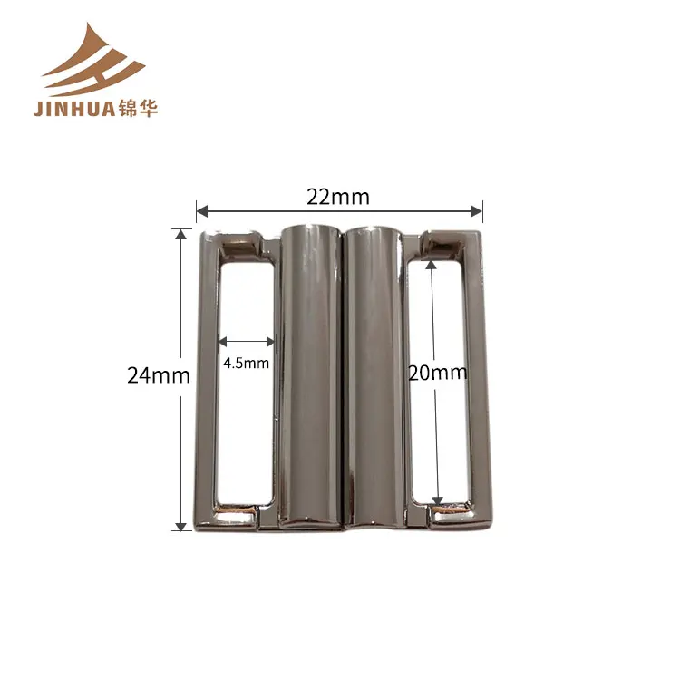 Оптовая продажа, аксессуары для нижнего белья, металлический бюстгальтер с застежкой спереди, застежка для купальника