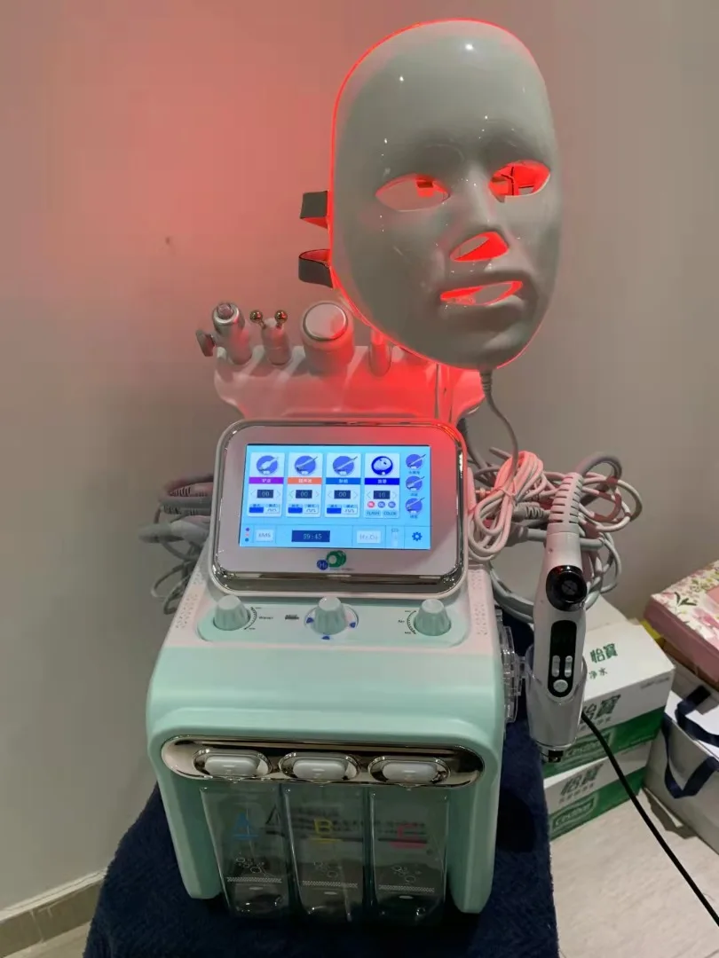 Professional Skin Tightening Whitening Skin Rejuvenation Acne Treatment Dark Circles Hydro Machine Facial Beauty Machine