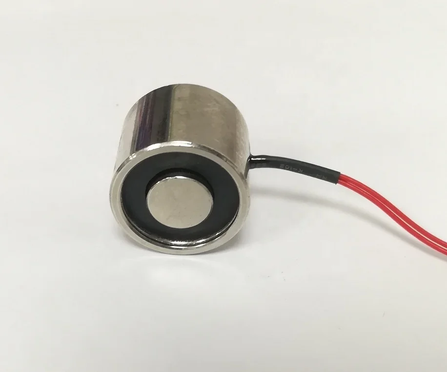 JSP-2511L 12V DC 5kgs force sucked holding solenoid electromagnet small lifting electromagnet