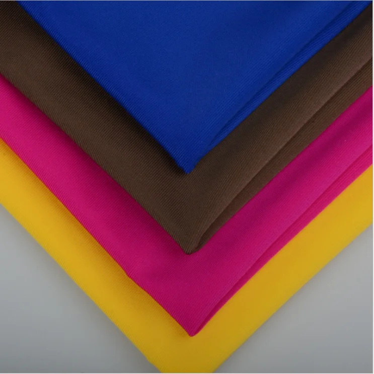 Warp knitted neon 4 way stretch 82 polyamide 18 elastane swimsuit fabric with with good color fastness