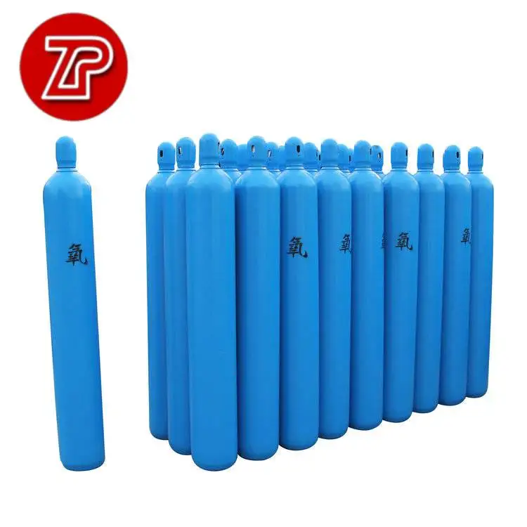 China produces empty 267mm 50/40/20/10 liter diameter mixed oxygen /nitrogen/argon gas cylinder price