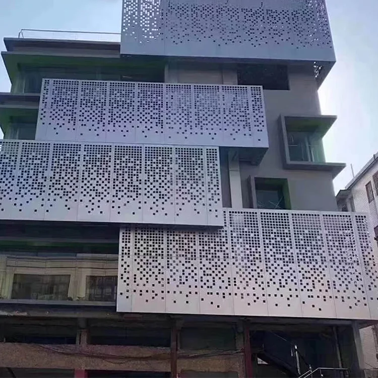 Наружная алюминиевая фасадная панель для здания занавески белые металлические облицовочные доски внешняя лазерная резка алюминиевые панели дизайн