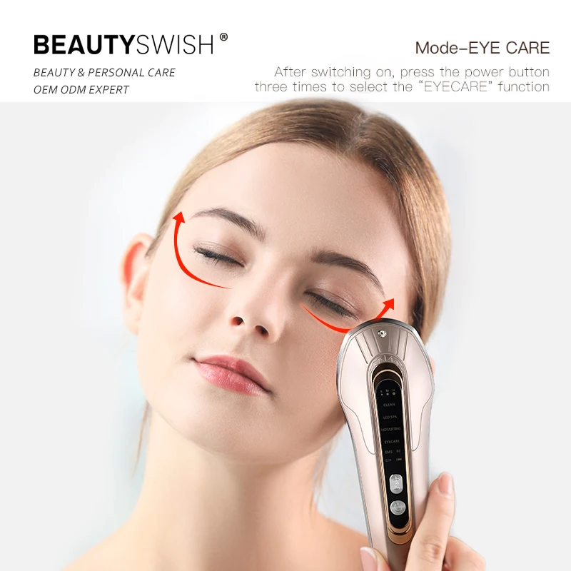 ODM KC 1 MHZ RF EMS Hot Face Lifting Model Radio Frequency Facial Ems rf skin care Beauty Device For Home Use
