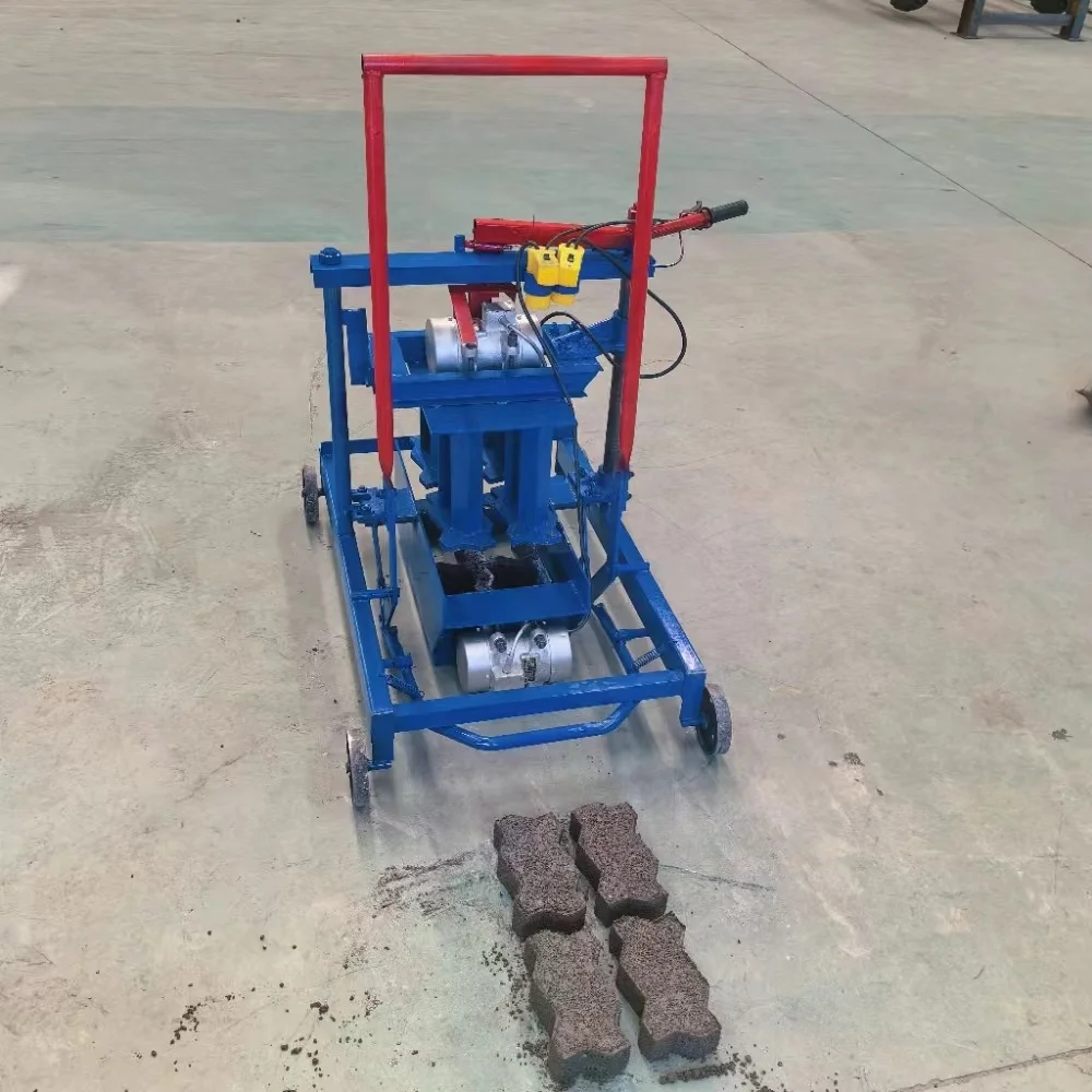 2-45A low investment manual mini cement block making machine