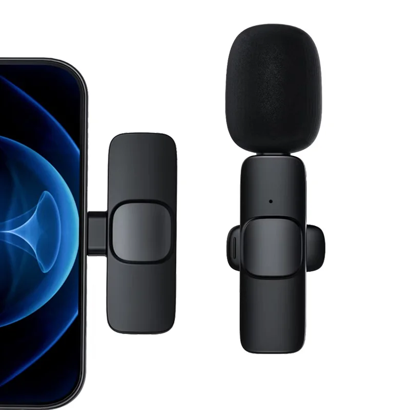 Лидер продаж на Amazon, беспроводной петличный Usb микрофон 2,4G для iPhone и Android (1600366983327)
