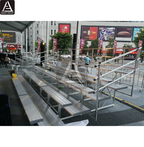 Stadium sports field temporary bleacher grandstand tribune stands outdoor demountable bleachers for sale