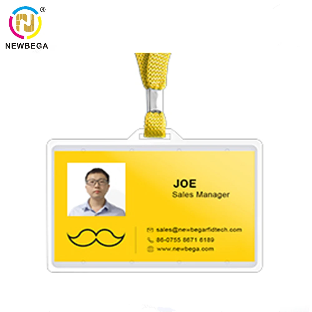 Custom Factory EM4100 125KHZ Plastic PVC Smart student card membership card employee id card for access control