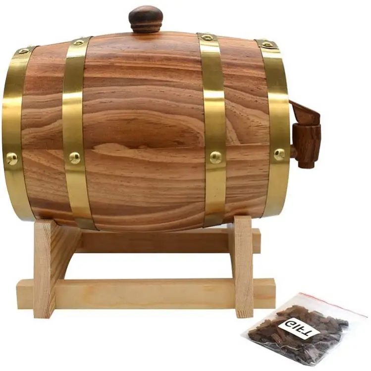 5 liters oak wine Spirits Whiskey wood decoration wine barrel