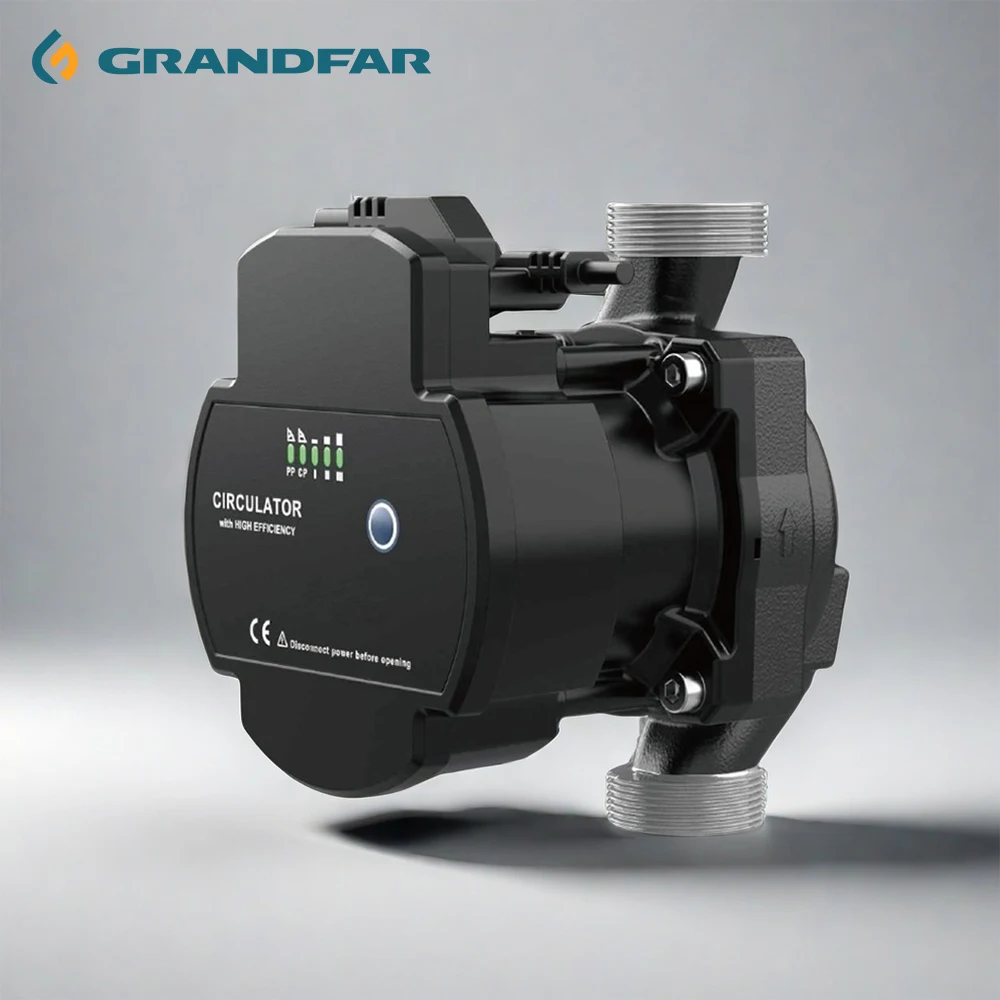 GRANDFAR New Product 25W SPM Household Bathroom Hot Water Heating Low Noise Automatic Circulation Pumps Booster Circulating Pump