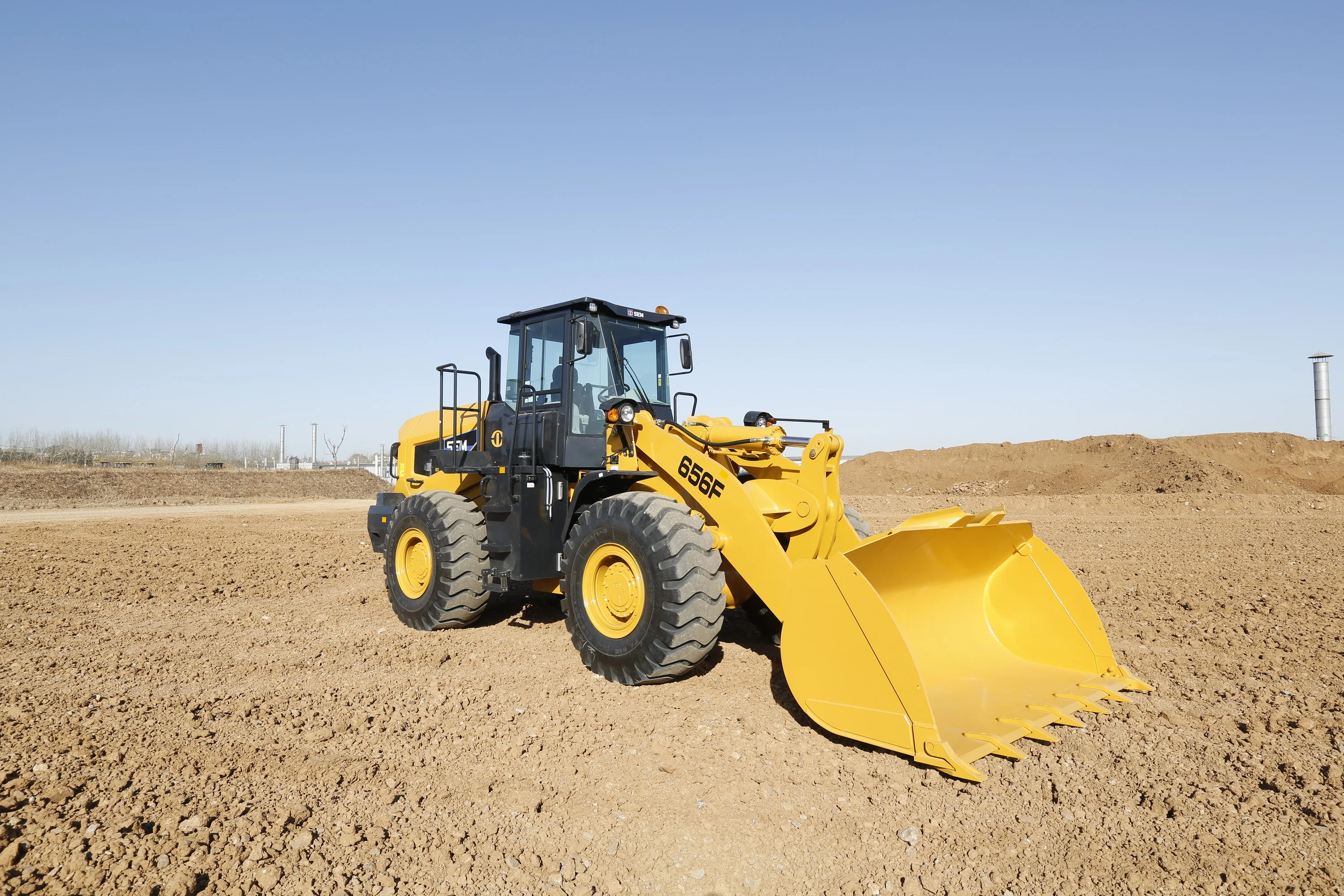Good Performance 8 Ton SEM680D Wheel Loader Mining Machinery with Factory Price