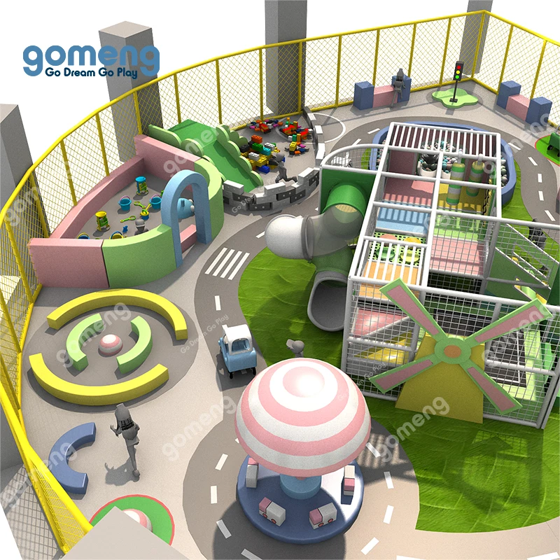Factory Direct Price Kids Naughty Castle Indoor Amusement Park Playground Equipment