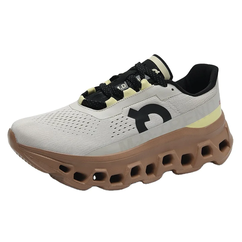 Dropshipping New Fashion Style Fly Knitting Mesh Breathable Comfortable Casual Sports Style On Cloud Running Shoes