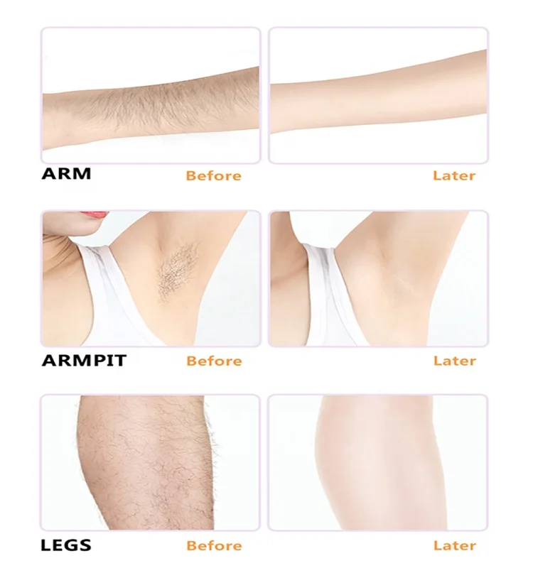 Organic Honey Wax Hair Removal Depilation Soft Wax Body Arm Legs Private Area Armpit Painless Hair Removal Wax