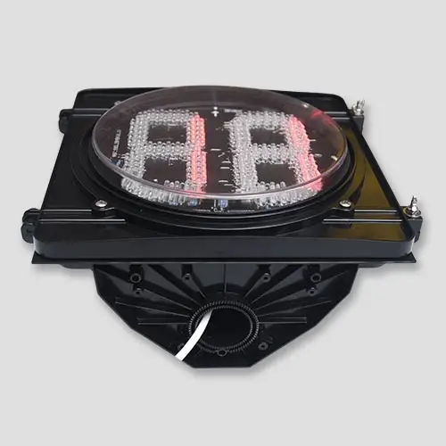 300mm 2 Digits Led Traffic Light Countdown Timer With PC Housing