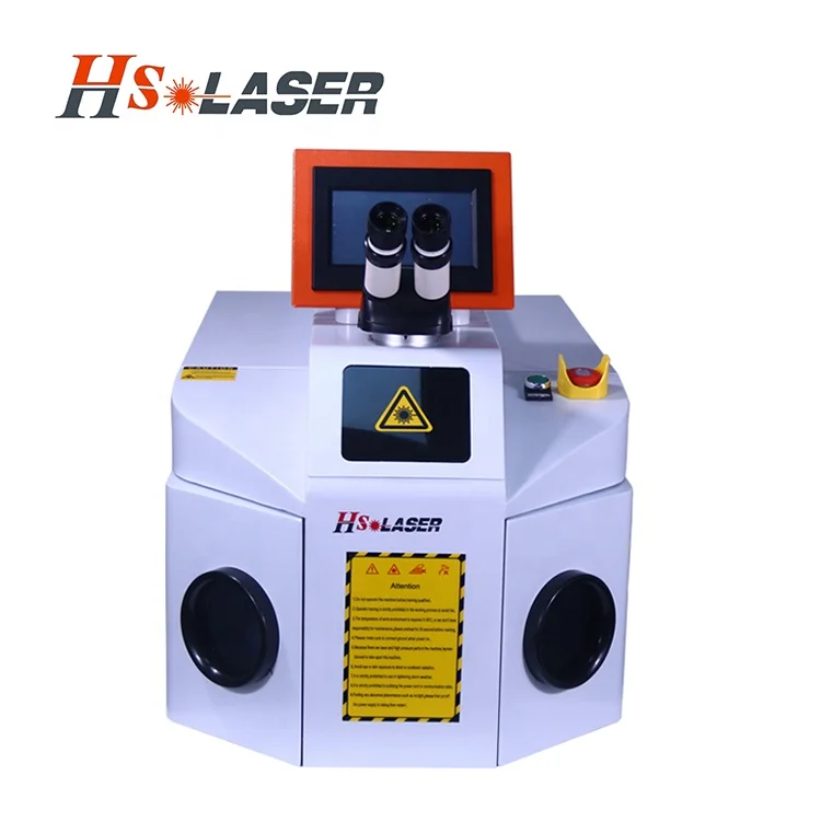 HS LASER Laser Welding 200W Desktop YAG Jewelry Laser Welder for  Welding Machine Prices