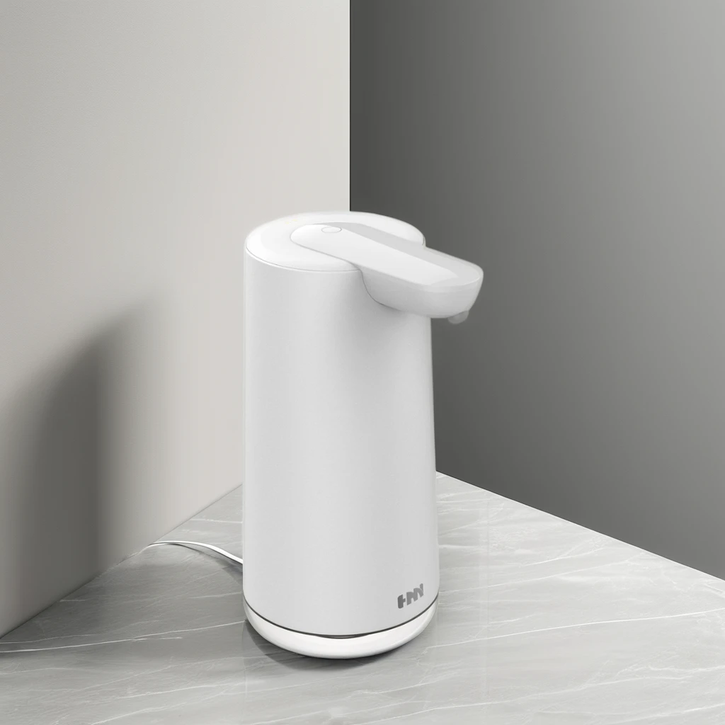 Smart Rechargeable Automatic Foaming Soap Dispenser Adjustable Smart Sensor Soap Dispenser for Bathroom and Kitchen
