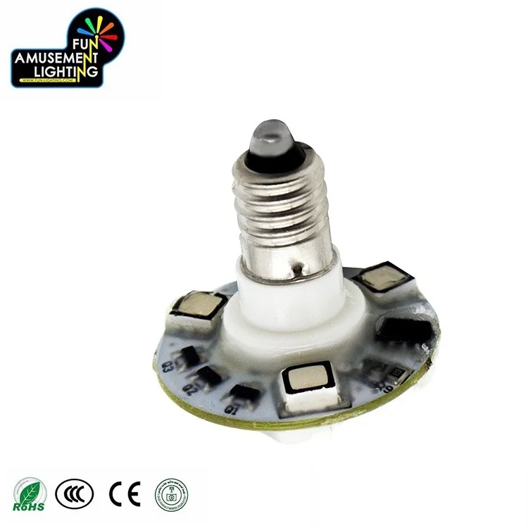 Предварительно запрограммированный SMD 5050 E10 AC24V развлекательный RGB светодиодный светильник для кабошона