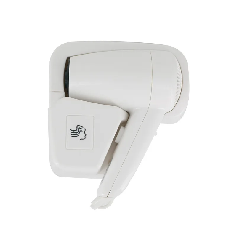 Hotel bathroom wall mounting hair dryer set with holder electronic hair dryer professional