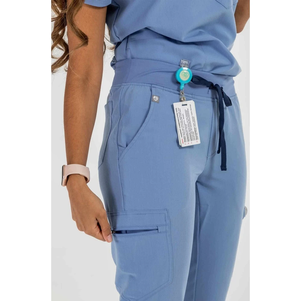 Bestex Garments Private Logo Design Jumpsuit Anti-Microbico Conjunto Uniformes Scrubs Uniforms Set Petite Size Strech Nurse Suit