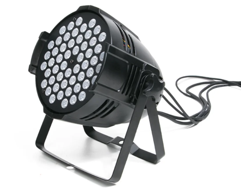 54x3W RGB 3in1 LED Par Light Dmx Control Disco Dj Party Wedding Show Event Wash Lighting