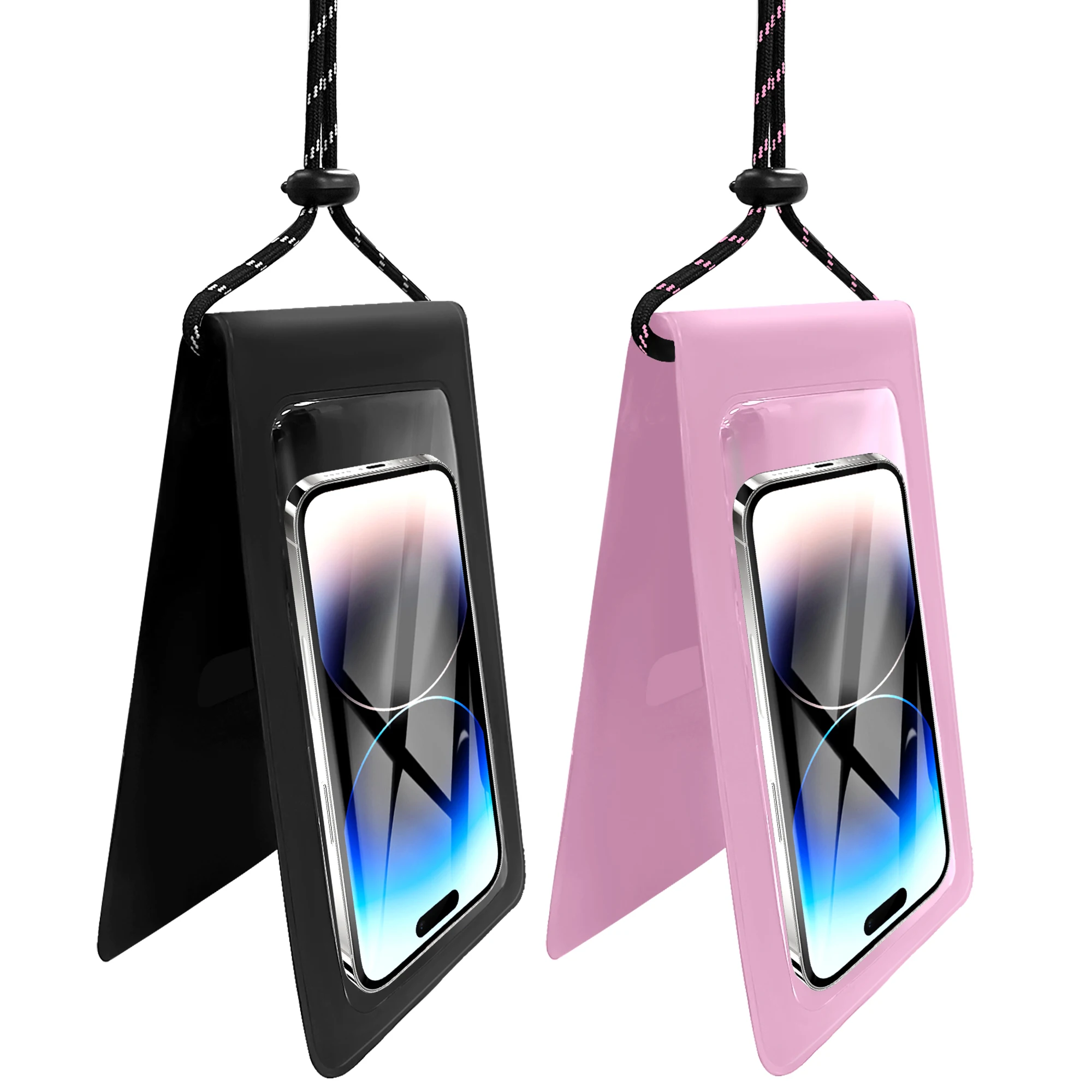 Wholesale Waterproof Cell Phone Bag Pouch Case IPX8 Mobile Phone Bag With Adjustable Lanyard For Outdoor