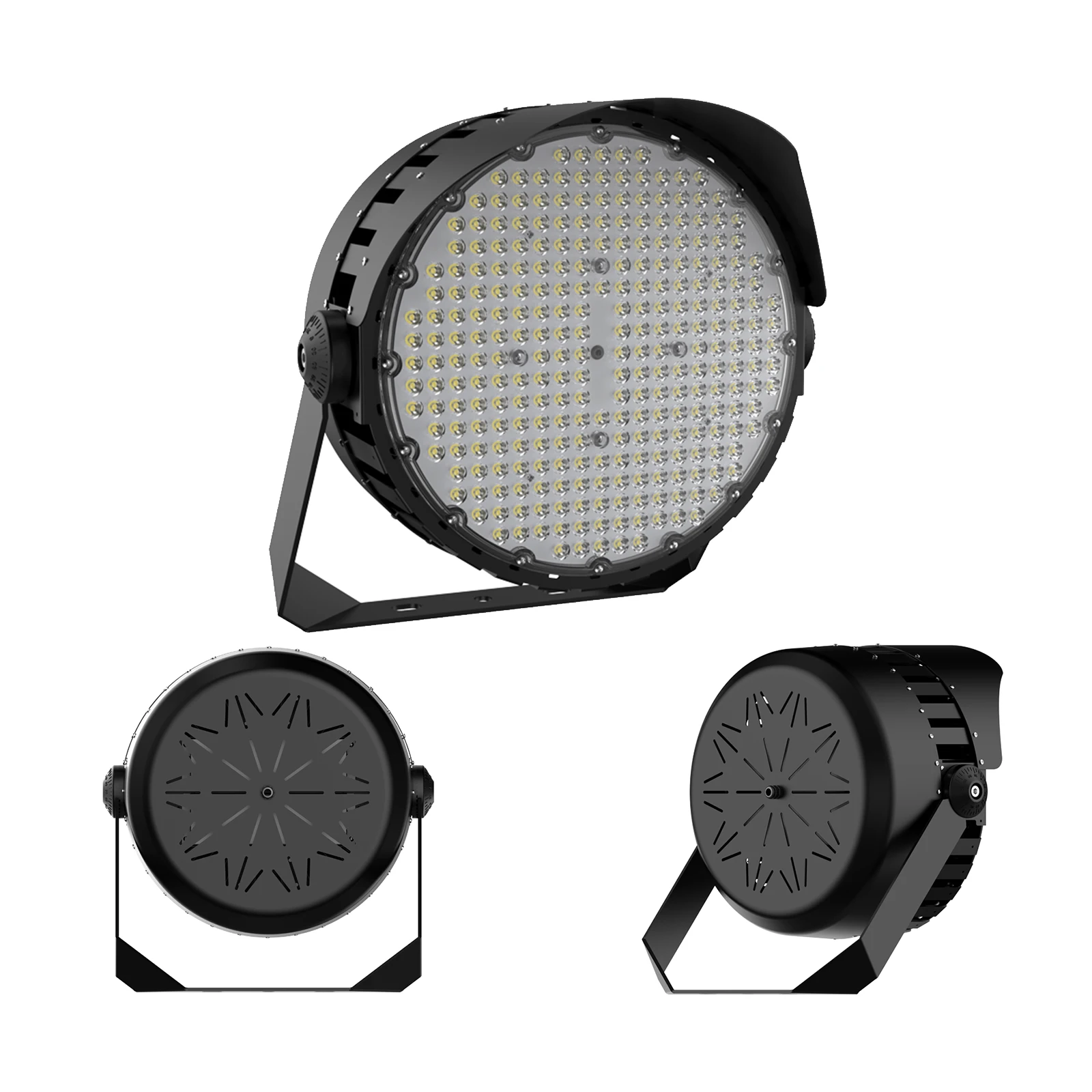 Price New Beam High Mast Sport Football Arena Soccer Lighting Smart Round Led Flood Light 400W 500W 600W 1000W 1200W Led Light