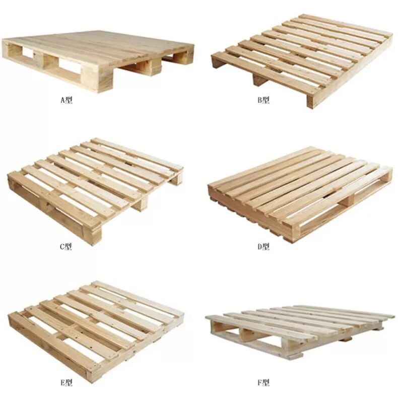 New Epal/ Euro Wood Pallets Pine Wood pallet plywood tray  Second-hand pallets