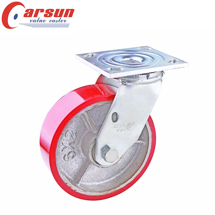 Medium/Heavy Duty Swivel Caster PU Wheel Casters