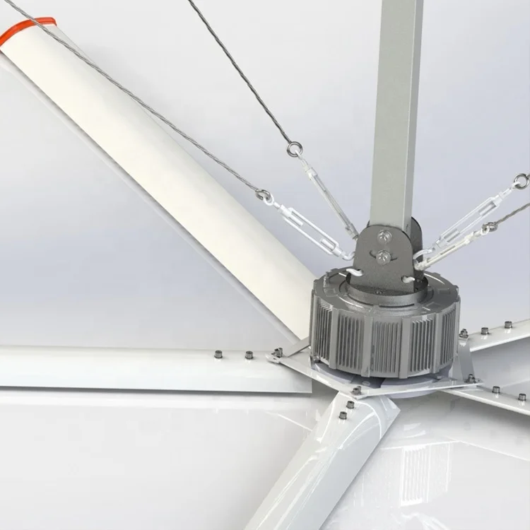 QX 20ft Industrial PMSM  HVLS Big Ceiling Fan