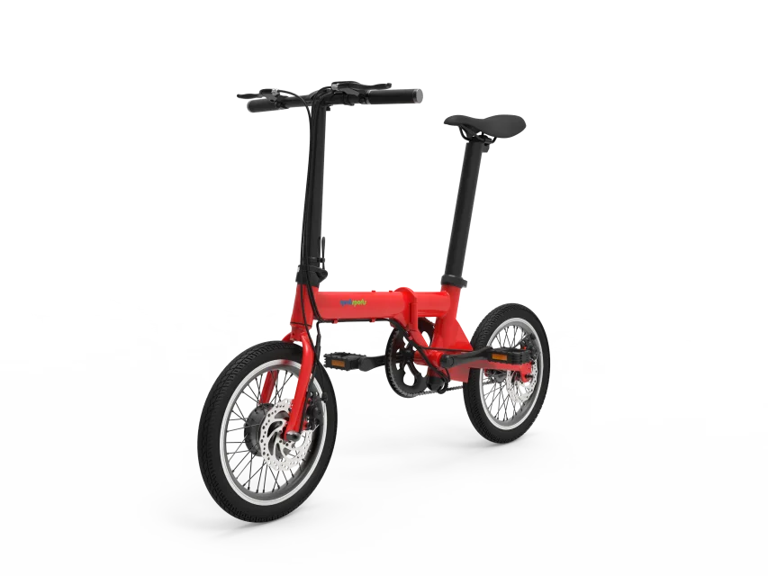 Portable 350W Electric Bicycle Motor Hot Sell 20 Inch Electric Bike Folding Electronic Lithium Battery Rear Hub Motor Brushless
