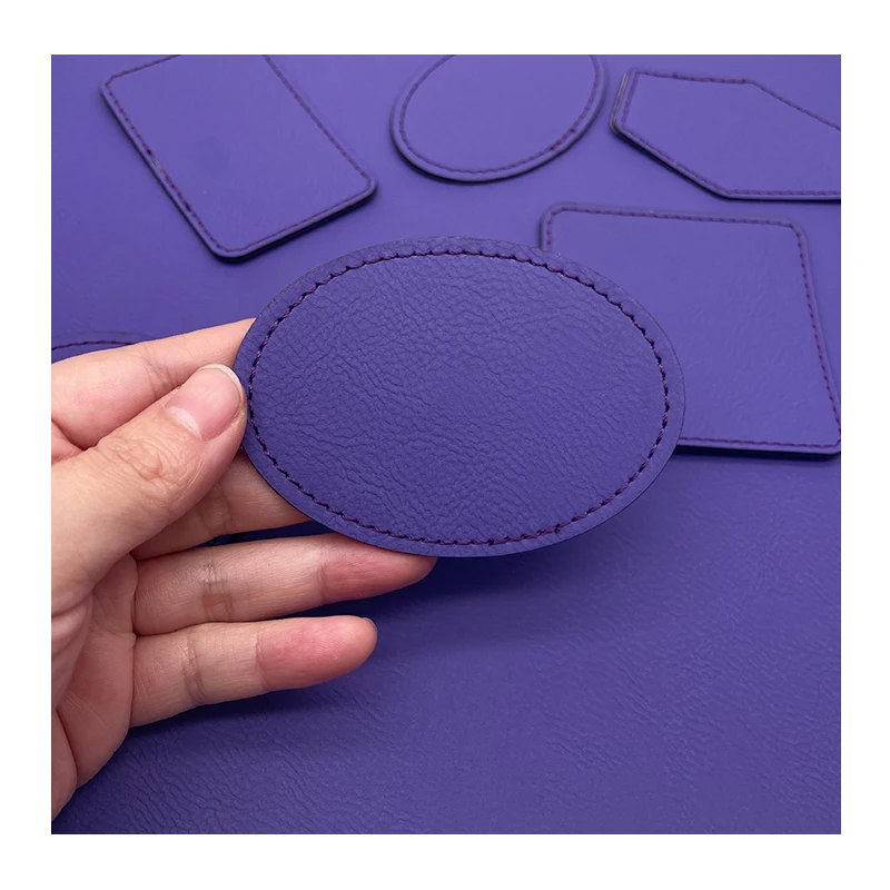 12X18 Inches Faux Leather Pattern 0.8mm Laserable Leatherette For Laser Engraving Without Adhesive