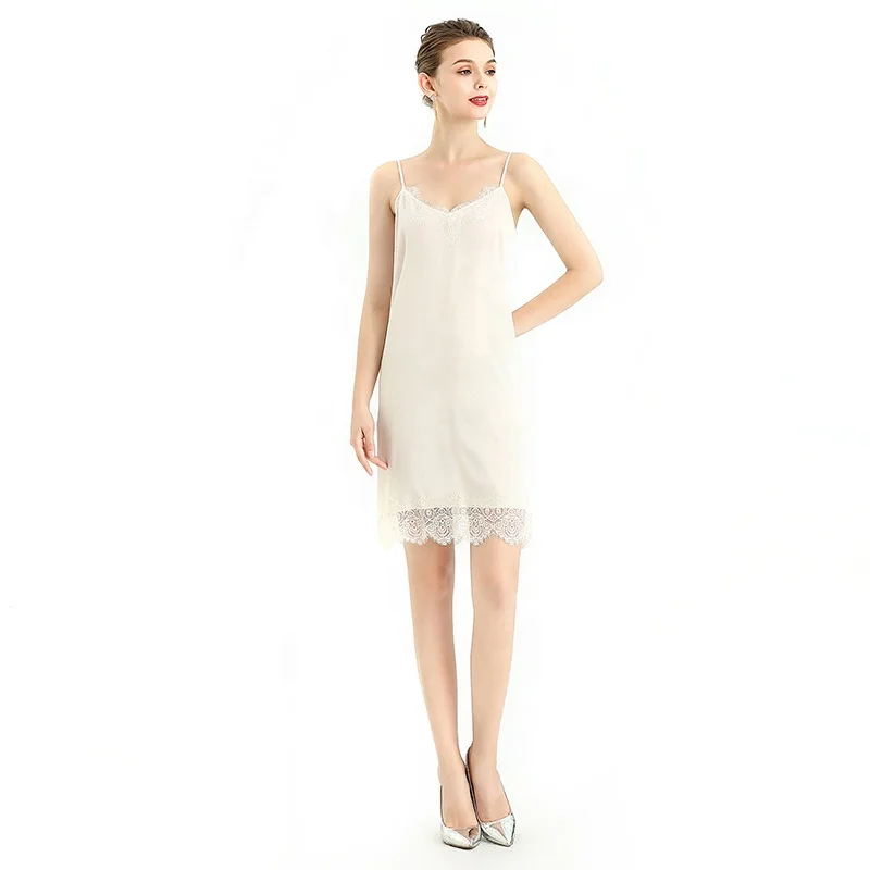 ND078-4 custom odm oem Peony lace cape sleeve flared asymmetric hem midi evening dress factory for women