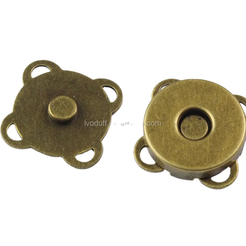 Strong magnetic plum blossom type magnet button button bag accessories bags coat invisible hand sewing buttons