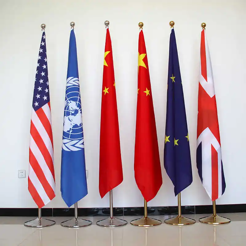 2. 2 6. Офисные подставки для флага из нержавеющей стали 3 м