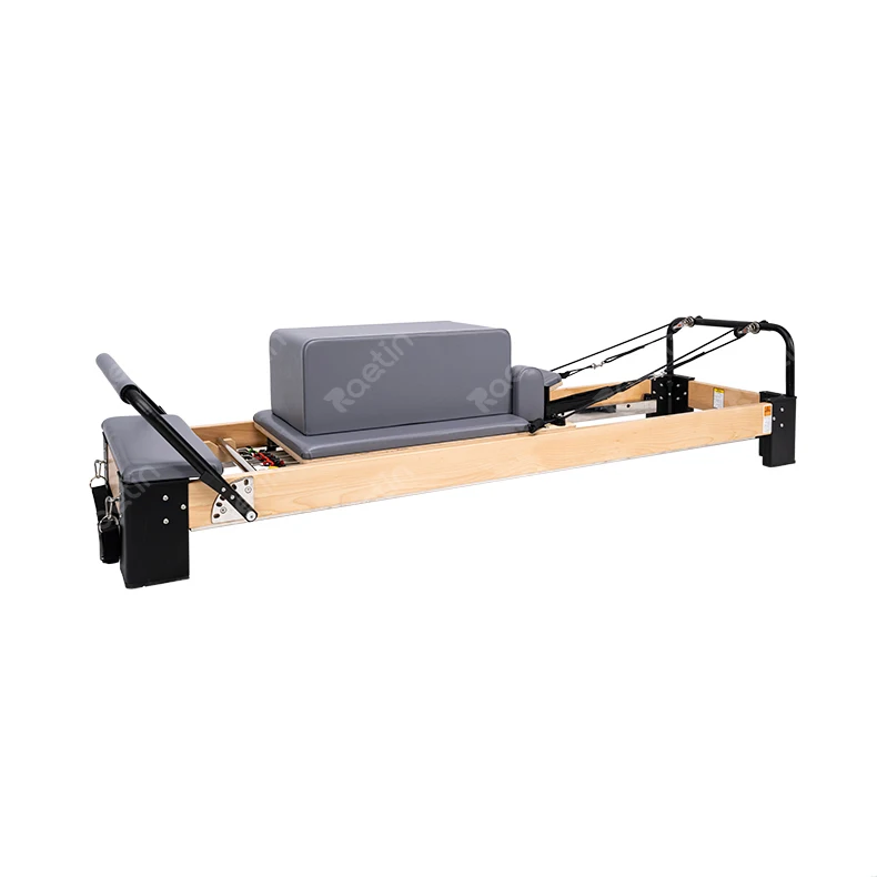 wholesale online equipment fitness home gym wooden reformer pilates beech