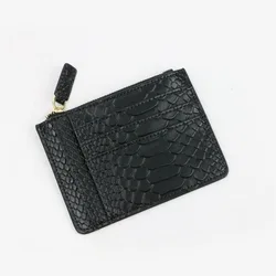 Wholesale pattern card holders wallet men women genuine leather card holder