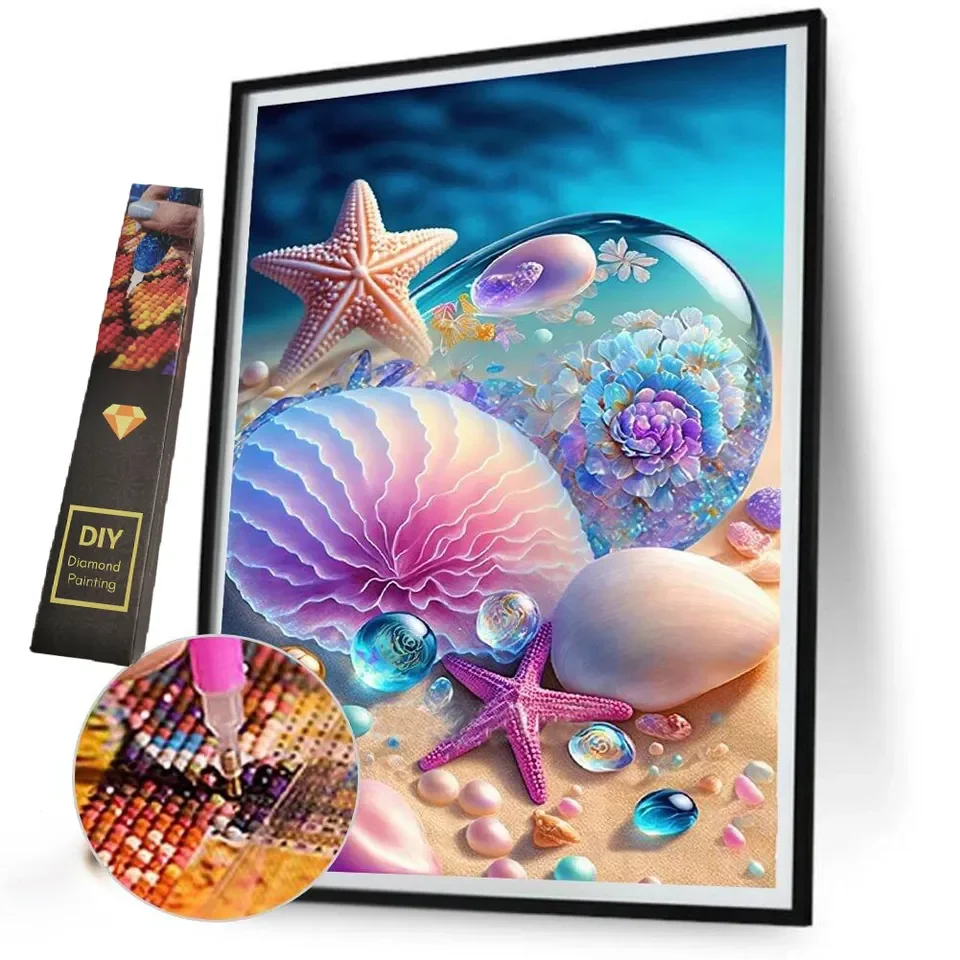 DIY Custom 40*50 Diamond Painting New 2023 Full Drill Round Dot Art Wall Diamond Pittura 5D Strong Diamond Painting with frame