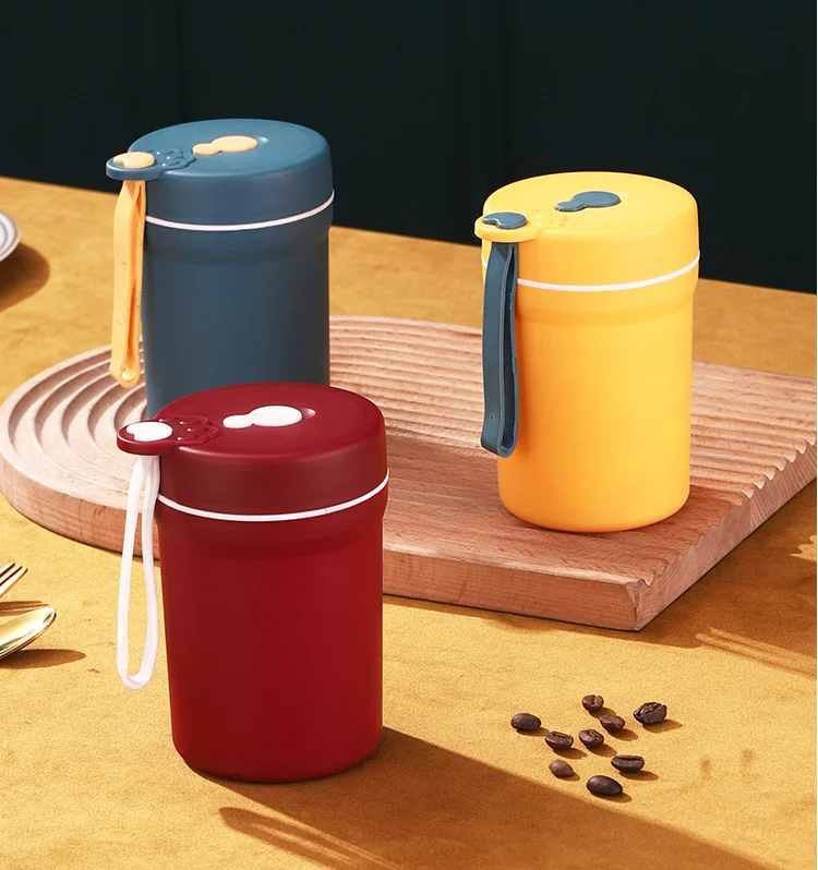 Портативная герметичная Водонепроницаемая чашка для супа, многофункциональная Термокружка, пищевой контейнер, банка, термос
