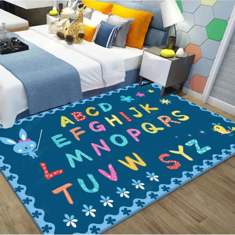 Custom Design Kids Children Baby Floor Mat Rugs Play Carpet