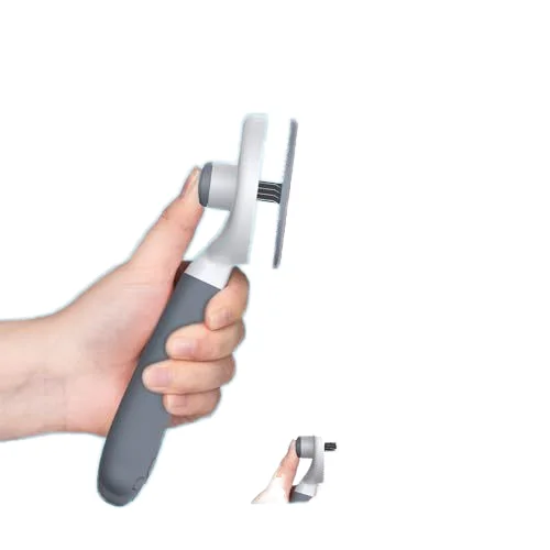 Hot Selling One-Button Handle Combs Sustainable Dog and Cat Bristle Hair and Scalp Massager Shampoo Removal  Cleaning