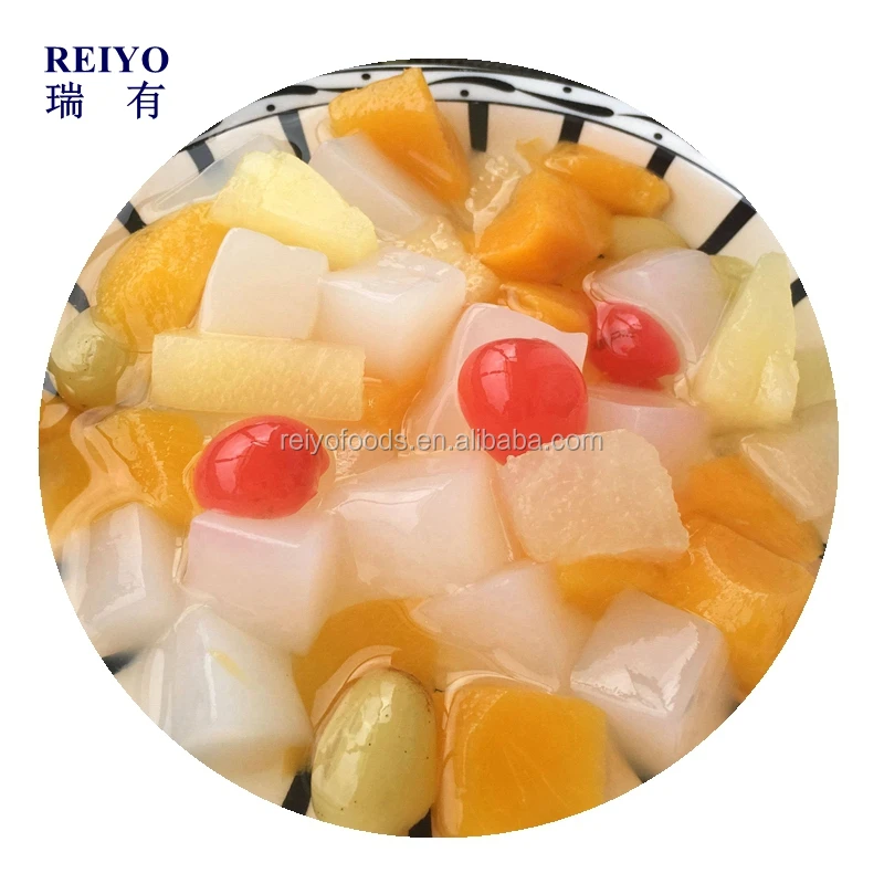 
canned mixed fruit 