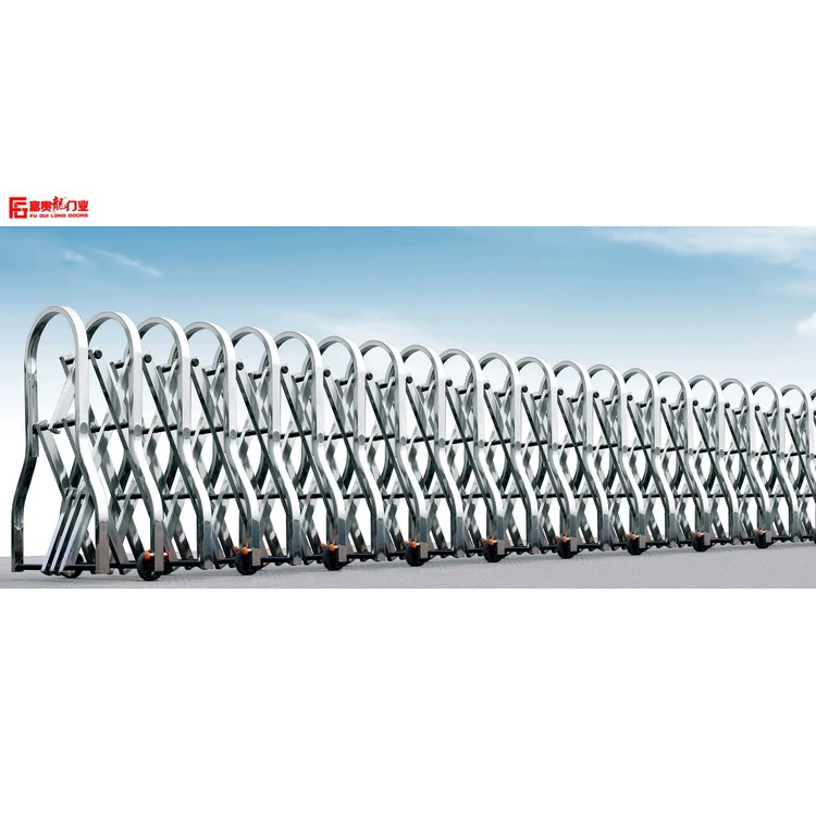 Stainless steel folding roadblock gridding