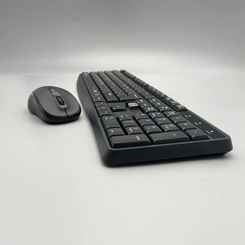 Ready to Ship 2.4G Wireless Keyboard and Mouse Combo 100% Keyboard with 3D Mouse for Windows KMSW-107S