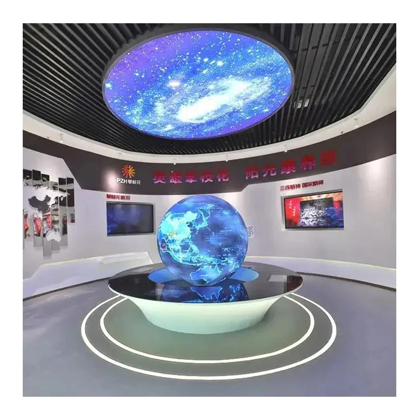 Creative Spherical LED Display with high quality P1.8 P1.9 P2 P2.5 P3 global sphere led screen/360 Global LED Video Ball Screen