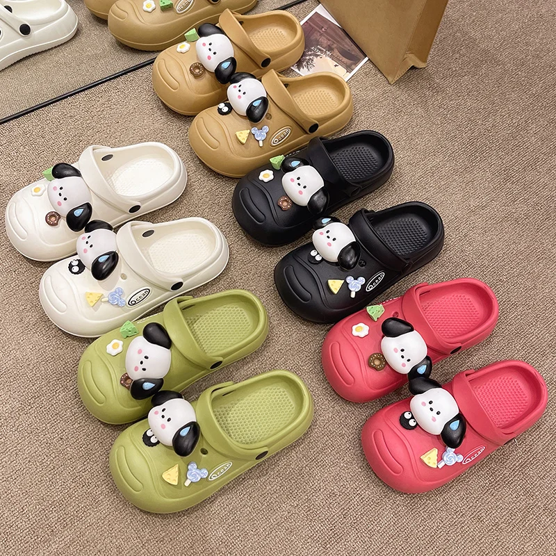 Cartoon Beach Anti Slip Diy Garden Clogs Shoes Outdoor Indoor Women Thick Sole Wearing Slippers Price Manufacturer Supplier