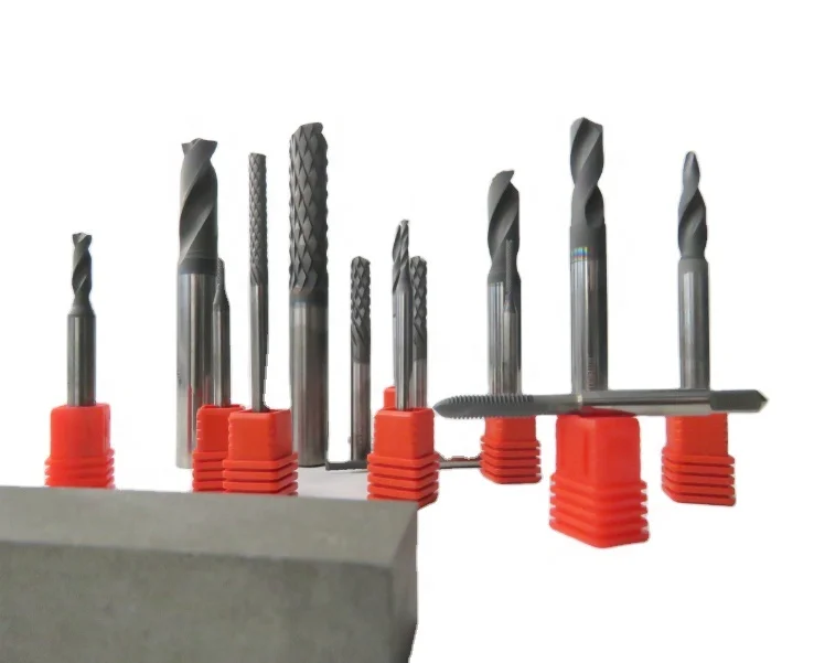 Алмазное покрытие Высокоточный карбидный длинная шея алюминиевая Концевая фреза