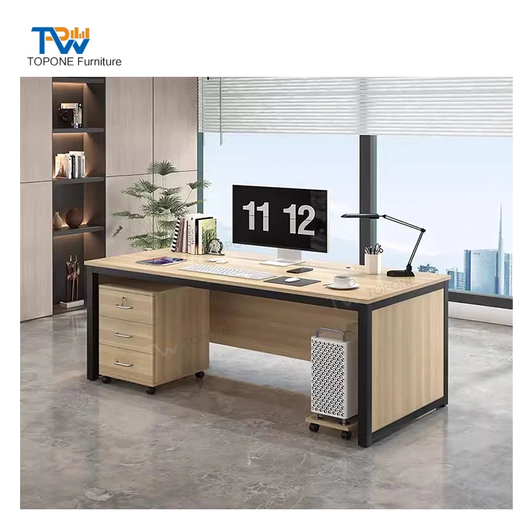 popular small size China supplier wholesale office desk furniture design for Staff desk