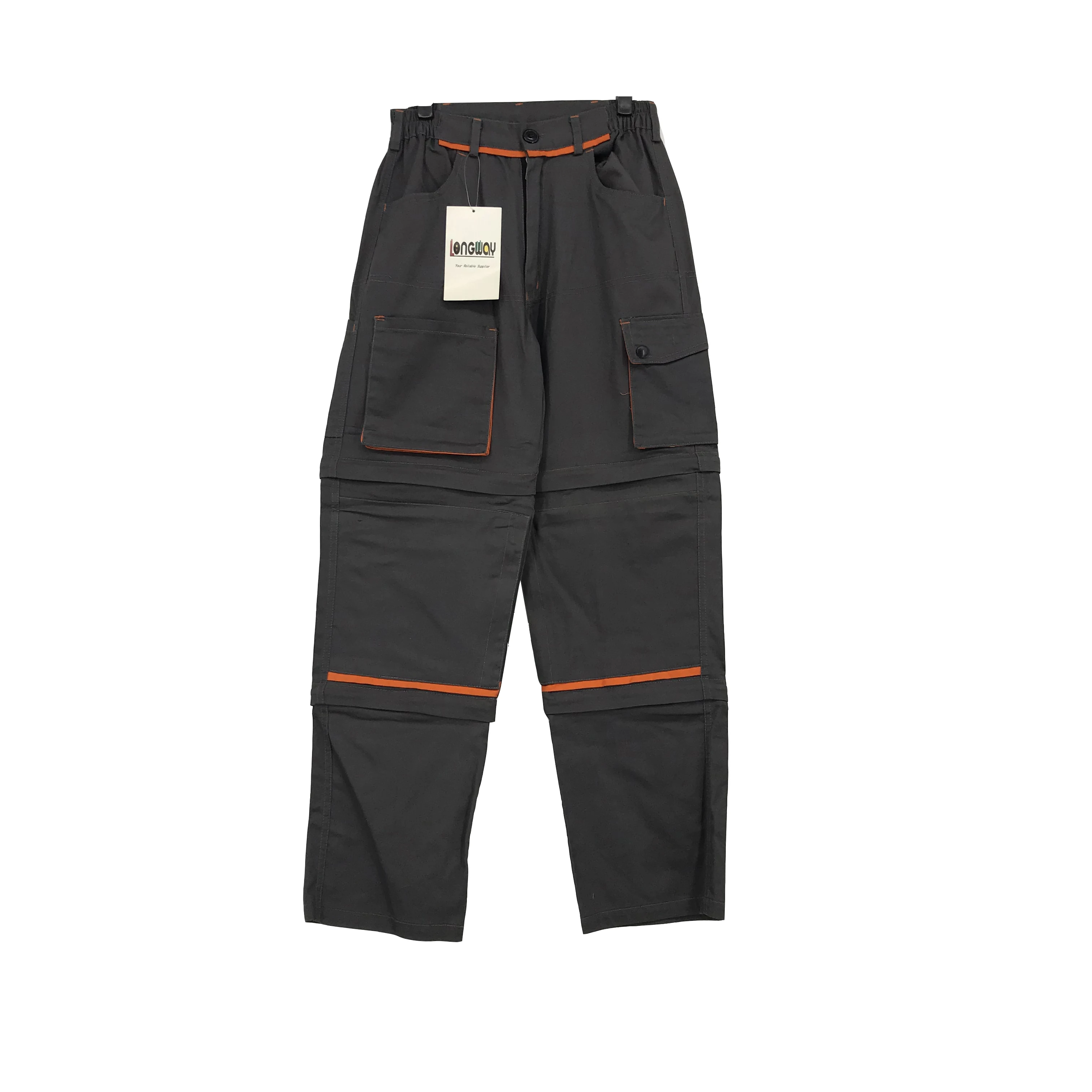 
OEM custom 100 cotton grey cargo pants men walmart working trousers breathable durable 