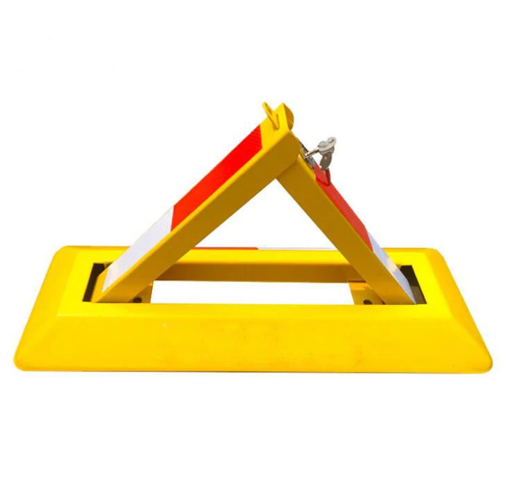 YH2054 parking space lock anti-theft lock ,Anti-pressure triangle parking space lock, car parking space lock boat trailer parts